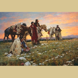 Journey to the Medicine Wheel by Howard Terpning