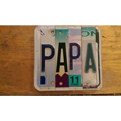 Papa - Licence Plate