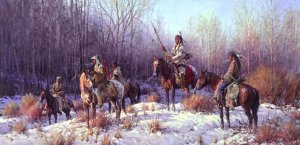 Weary Hunters by Martin Grelle