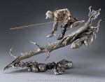 The Release Mark Hopkins Bronze Sculpture, Steamb