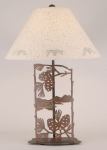 Metal Pine Cone Lamp