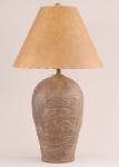 Tan Fish Lamp