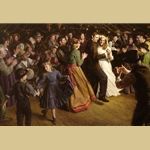 The First Dance 1884 Americana By Morgan Weistling