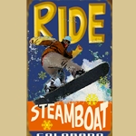 Ride Snowboard Sign