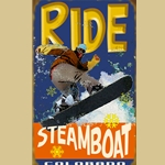 Ride Snowboard Sign