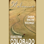 Deep Snow Ski Sign