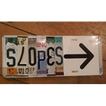 License Plate Artwork, Steamboat Springs, Colorado, Art Gallery Downtown Steamboat, Mountain Traditions