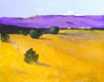 Purple Hills by L. Gordon