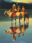 Peace on Blue Lake by David Mann