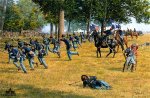 The Death of Reynolds - Gettysburg by Bradley Schmehl