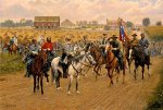 Lee Deliberates Heth's Advance - Gettysburg by Bradley Schmehl
