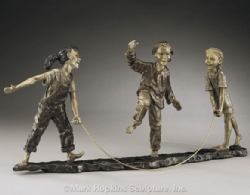 Mark Hopkins Bronze Sculpture, Steamboat Springs,