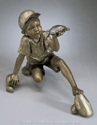 Face to Face Mark Hopkins Bronze Sculpture