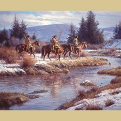 Blackfeet at Blacktail Ponds by Martin Grelle