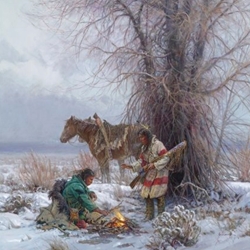 Warming Fire by Martin Grelle