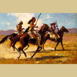 Light Cavalry by Howard Terpning
