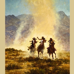 Chased by the Devil by Howard Terpning
