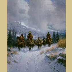 Bundled, Blessed & Headin' West by G. Harvey