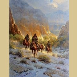 Trailing the Canyon Light by G. Harvey