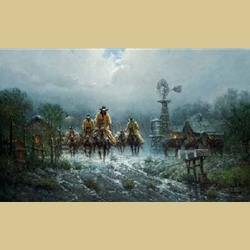 Where the Cowhands Don't Change by G. Harvey