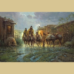 With Bedroll and Beans by G. Harvey