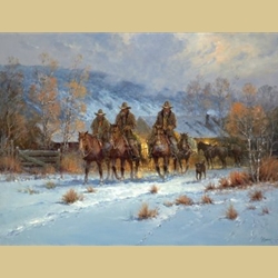 Three Hands and a Hound by G. Harvey