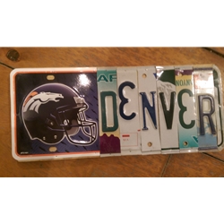 License Plate Artwork, Steamboat Springs, Colorado, Art Gallery Downtown Steamboat, Mountain Traditions