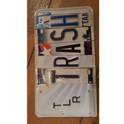 License Plate Artwork, Steamboat Springs, Colorado, Art Gallery Downtown Steamboat, Mountain Traditions