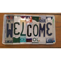 License Plate Artwork, Steamboat Springs, Colorado, Art Gallery Downtown Steamboat, Mountain Traditions, Lost Highway Company