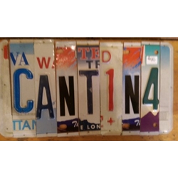 License Plate Artwork, Steamboat Springs, Colorado, Art Gallery Downtown Steamboat, Mountain Traditions