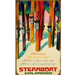 Old Wood Signs, Steamboat Springs, Ski Signs, Artwork, Gallery, Colorado, Downtown Steamboat, Small Business, Mountain Traditions, Meisenburg Designs