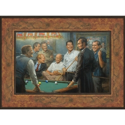 "Callin the Blue" Andy Thomas Framed