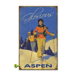 Glorious-= Ski Sign
