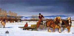 Winter Chores by Nancy Glazier